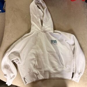 Abercrombie & Fitch Cream Hoodie